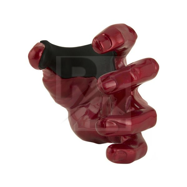 Image Guitar Grip Male Hand Red Metallic Left