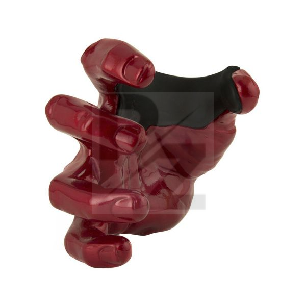 Image Guitar Grip Male Hand Red Metallic Right
