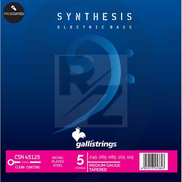 Image Galli Strings CSN45125 Synthesis Bass 5-Str.
