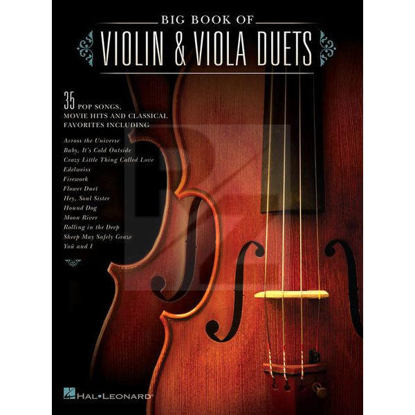 Image Hal Leonard Big Book Violin & Viola Duets