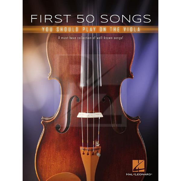 Image Hal Leonard First 50 Songs Viola