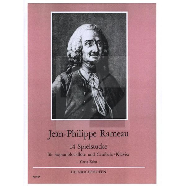 Image Heinrichshofen Verlag Rameau Spielstücke Blockflöte