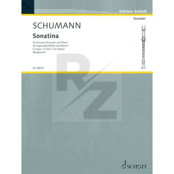 Image Schott Schumann Sonatina