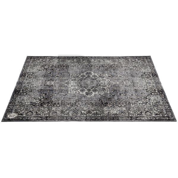 Image Drum N Base Club Drum Rug Grey