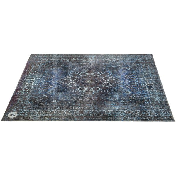 Image Drum N Base Club Drum Rug Blue