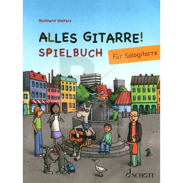 Image Schott Alles Gitarre Spielbuch