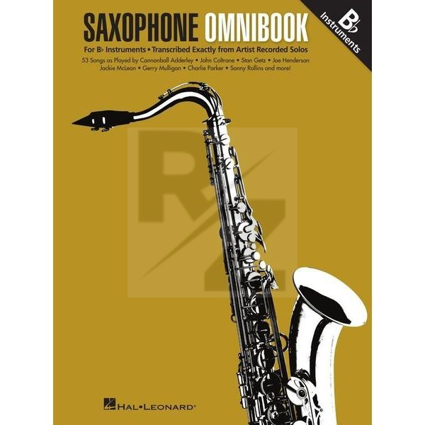 Image Hal Leonard Saxophone Omnibook Bb