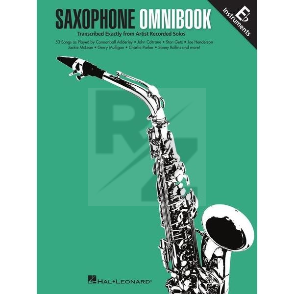 Image Hal Leonard Saxophone Omnibook Eb