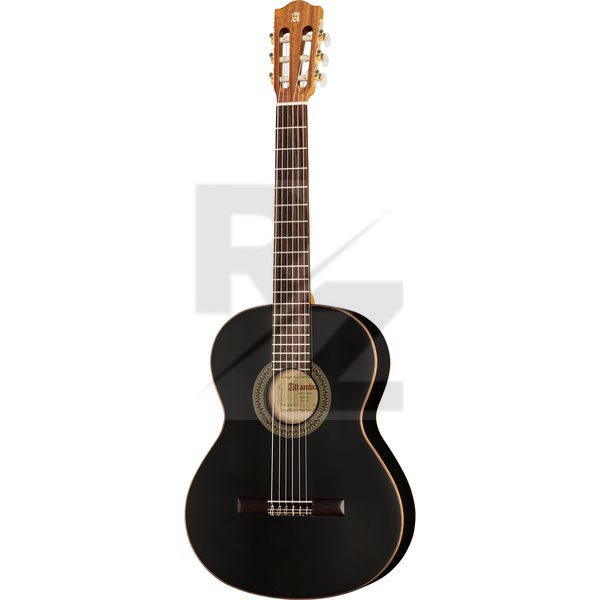 Alhambra Black Satin Plus incl.Gig Bag Image Alhambra Black Satin Plus incl.Gig Bag