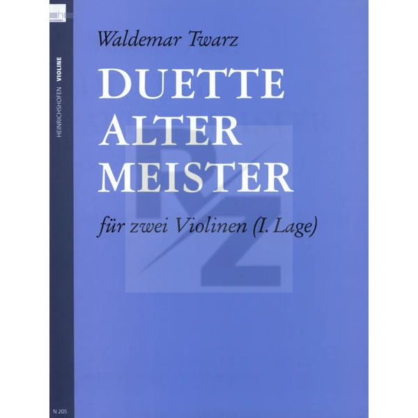 Image Heinrichshofen Verlag Duette Alter Meister Violine