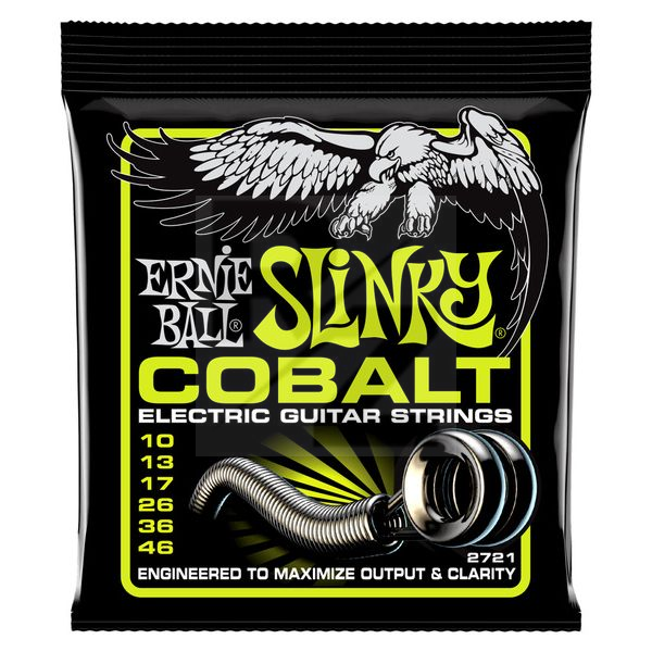 Ernie Ball 2721 reg. slinky cobalt 6 Set Image Ernie Ball 2721 reg. slinky cobalt 6 Set