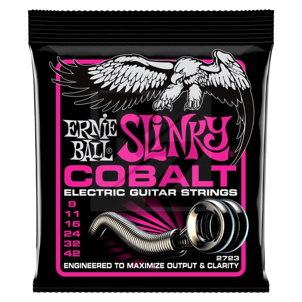 Ernie Ball 2723 sup. slinky cobalt 6 Set Image Ernie Ball 2723 sup. slinky cobalt 6 Set