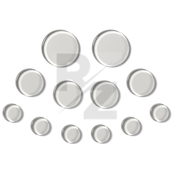 Image SlapKlatz Gel Pads 12-piece Box clear