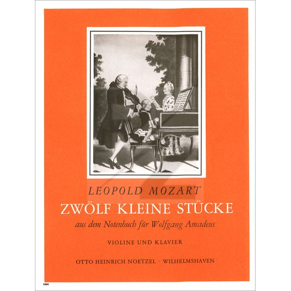 Image Heinrichshofen Verlag Leopold Mozart Kleine Stücke