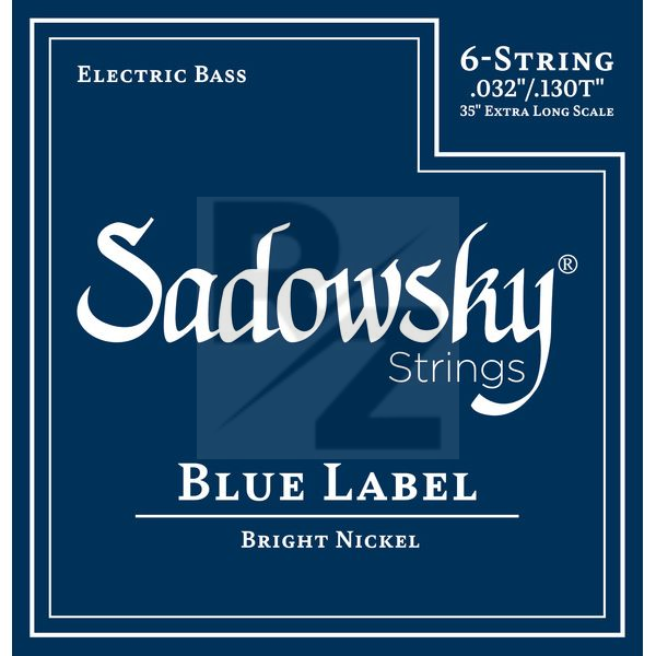 Image Sadowsky Blue Label Ni 6-String 032-130