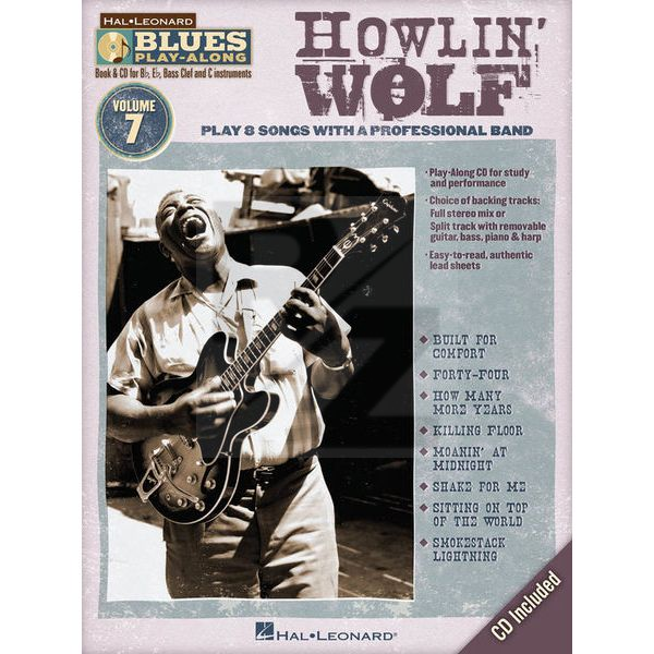 Image Hal Leonard Blues Play-Along Howlin' Wolf