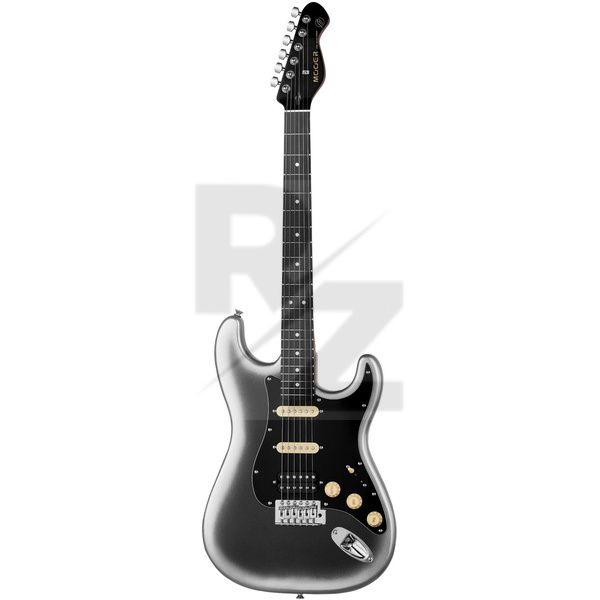 Image Mooer MSC10 Pro Guitar Dark Silver