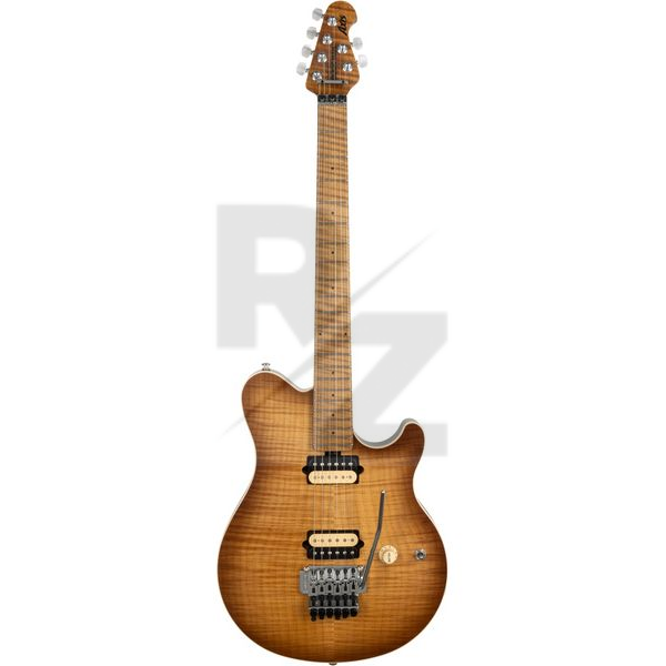 Music Man Axis Honey Pot Flame Satin Image Music Man Axis Honey Pot Flame Satin