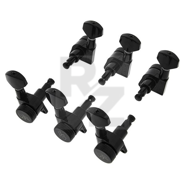 Image Harley Benton Parts JN07BK SPLK L6 Tuner Set