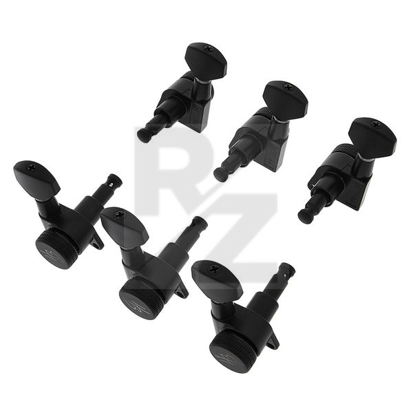 Image Harley Benton Parts JN07BS SPLK L6 Tuner Set