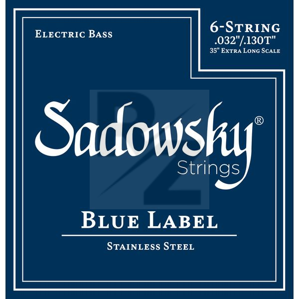 Image Sadowsky Blue Label Stainless 6-String