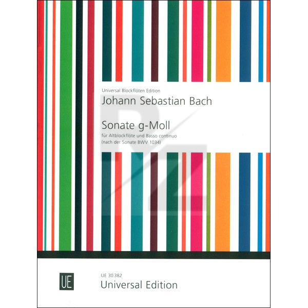 Image Universal Edition Bach Sonate g-moll