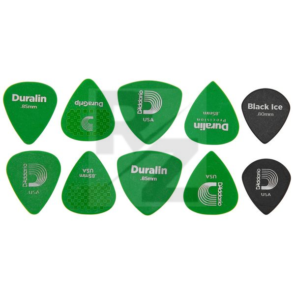 Image Daddario XDGN4-10 Duralin Picks Medium