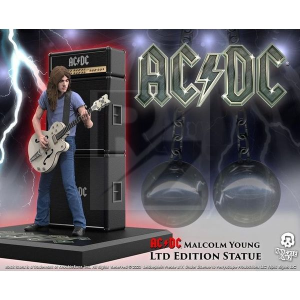 Image Knucklebonz Malcolm Young Rock Iconz