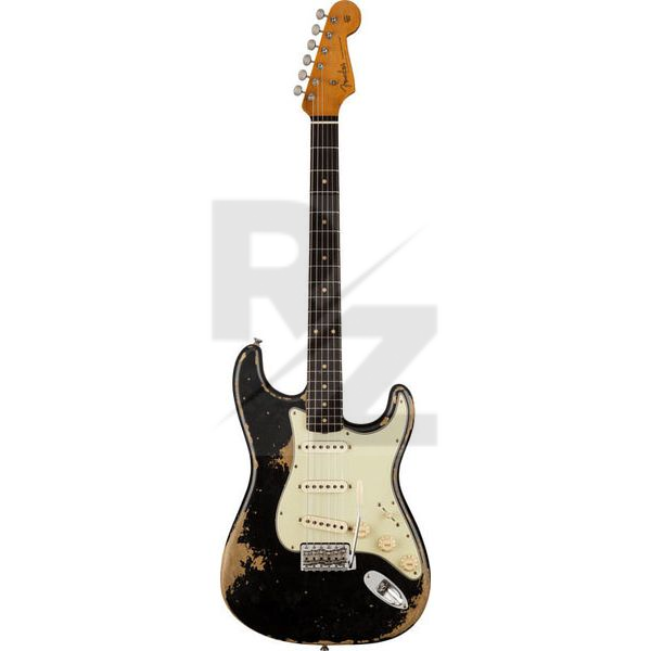 Image Fender 60 Strat ABLK Heavy Relic