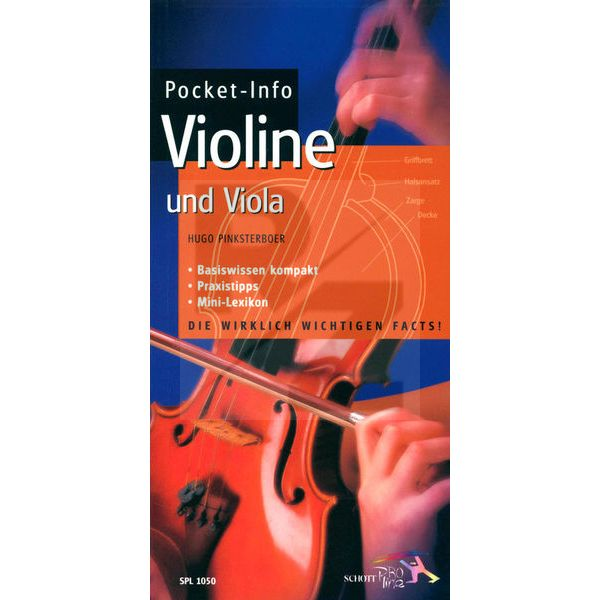 Image Schott Pocket - Info Violin