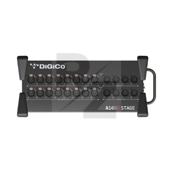 Image DiGiCo A168D Stage Dante I/O