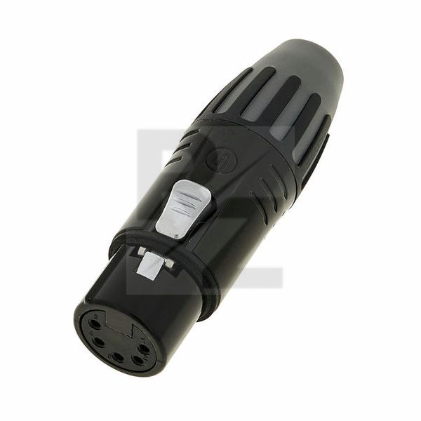 Seetronic SCMF5-BG 5pin XLR black Image Seetronic SCMF5-BG 5pin XLR black