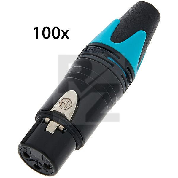 Image Neutrik NC3 FXX-B 70 100x