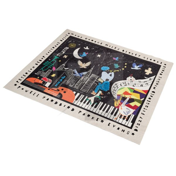 Image Drum N Base Club Drum Rug Night