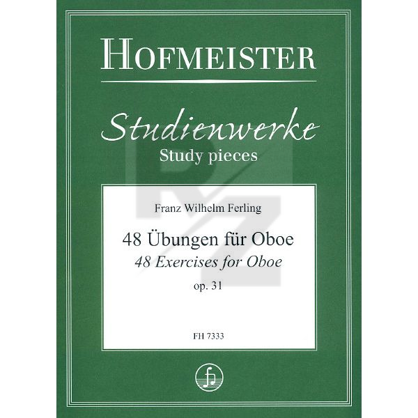 Image Friedrich Hofmeister Verlag Ferling 48 Übungen Oboe