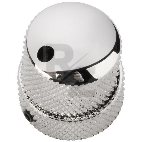 Image Warwick Stacked Dome Knob Nickel