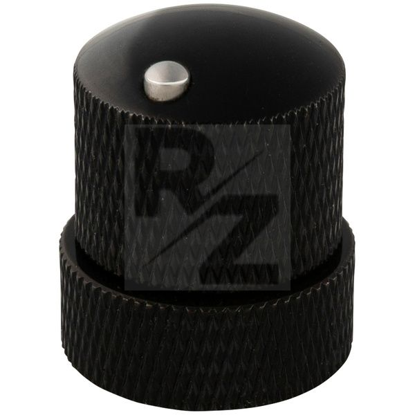 Image Warwick Stacked Dome Knob CI Black