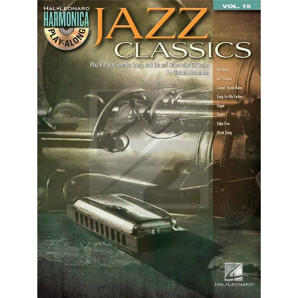 Image Hal Leonard Harmonica Play-Along Jazz