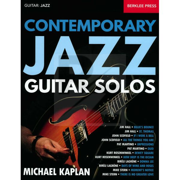 Image Berklee Press Contemporary Jazz Guitar Solos
