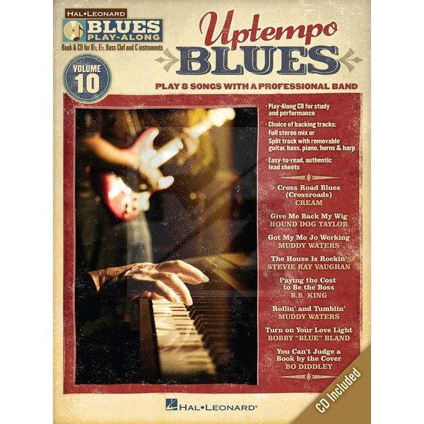 Image Hal Leonard Blues Play-Along Uptempo Blues