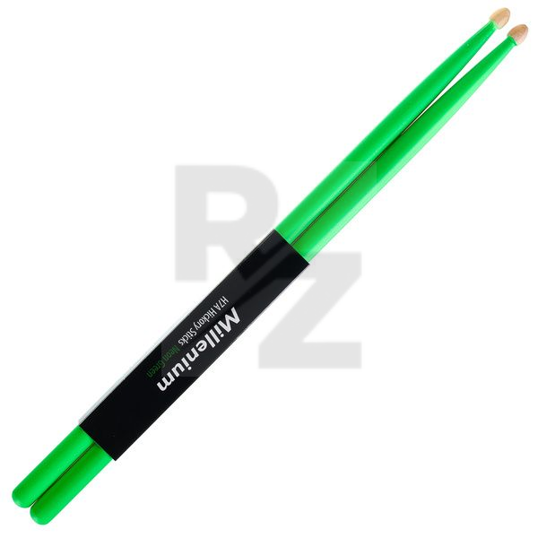 Image Millenium H7A Hickory Sticks Neon Green