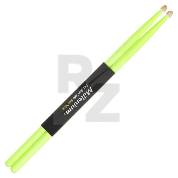 Image Millenium H7A Hickory Sticks Neon Yellow