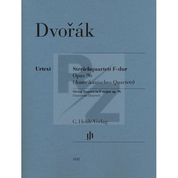 Image Henle Verlag Dvorak Streichquartett F-dur