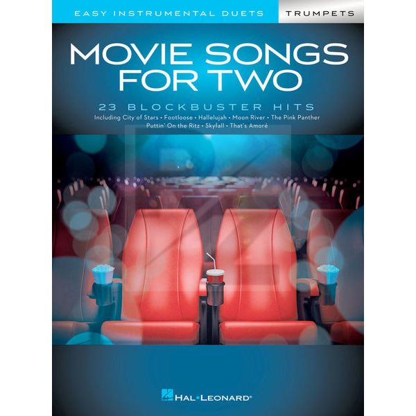 Image Hal Leonard Movie Songs For Two Trumpets