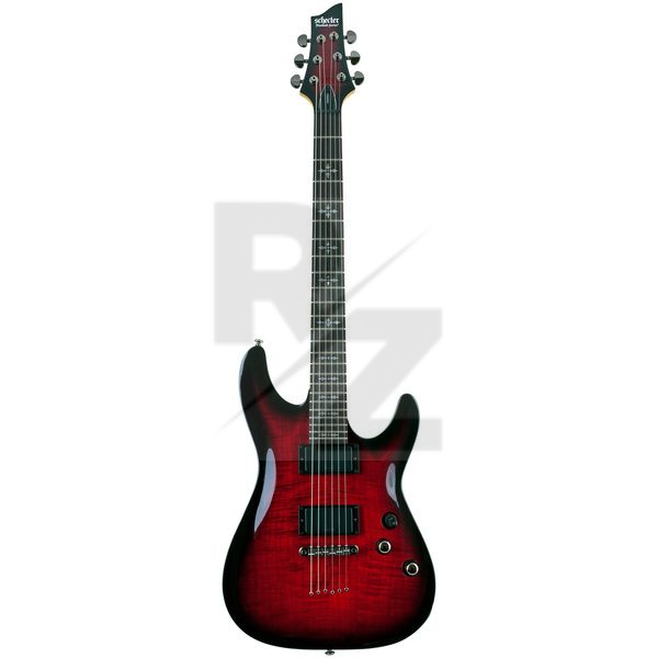 Image Schecter Demon-6 Crimson Red Burst