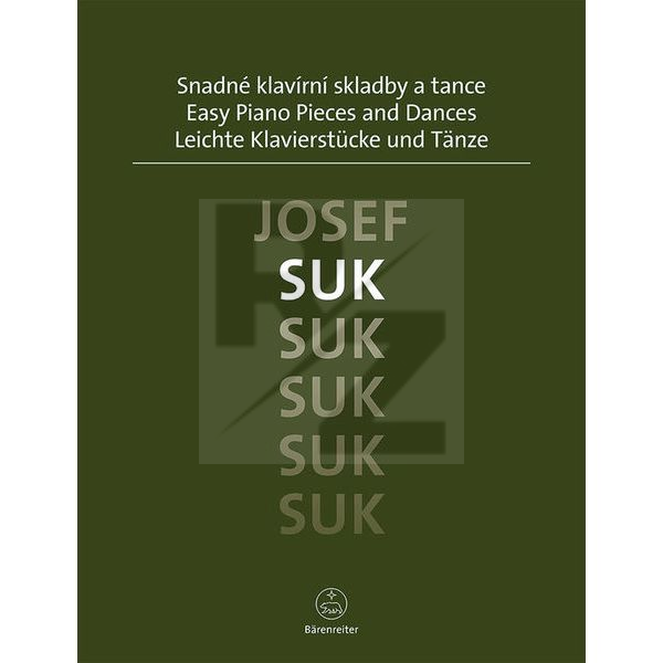 Image Bärenreiter Suk Leichte Klavierstücke