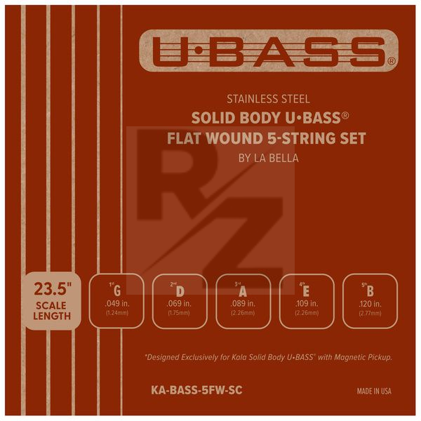 Image Kala Flatwound U-Bass Strings