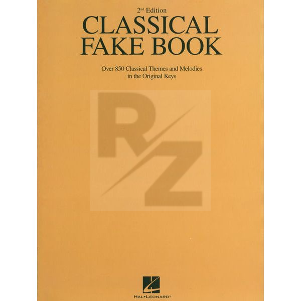 Image Hal Leonard Classical Fake Book