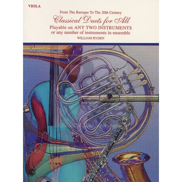 Image Alfred Music Publishing Classical Duets for All Viola
