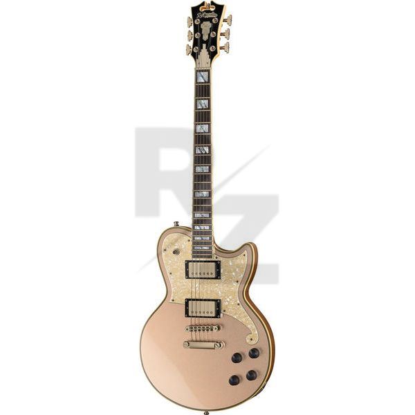 D'Angelico Deluxe Atlantic Desert Gold Image D'Angelico Deluxe Atlantic Desert Gold